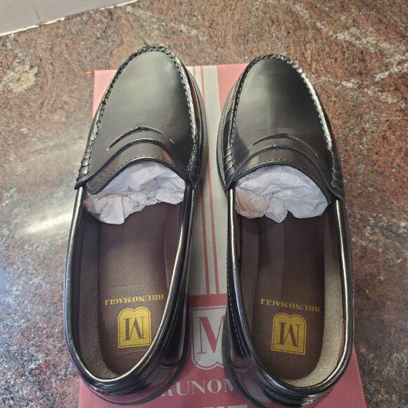 new! beautiful chuncky bruno magli loafers main image 4